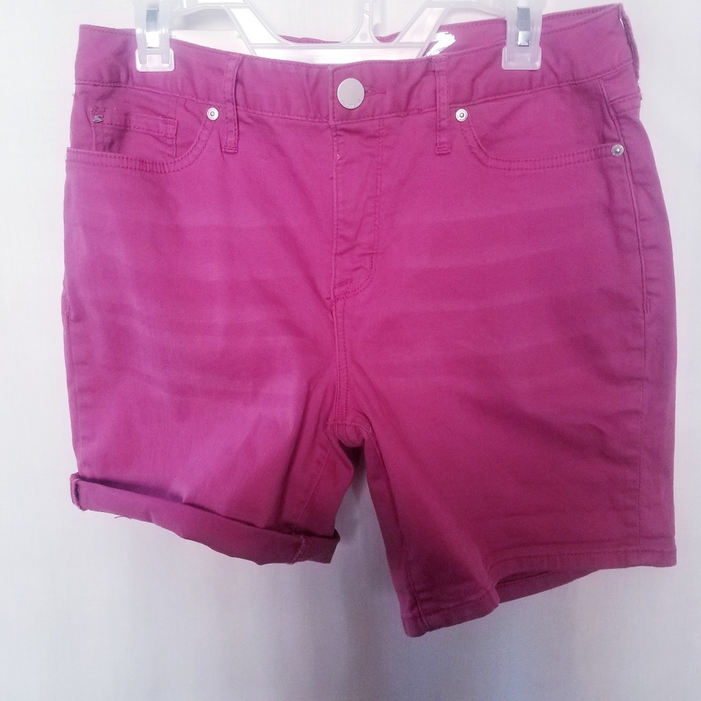 Seven7 Weekend Denim Rolled cuff Shorts - Picture 5 of 8